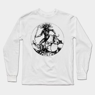 Renaissance Green Man or Wild Man Long Sleeve T-Shirt